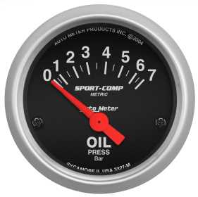 Sport-Comp™ Electric Metric Oil Pressure Gauge